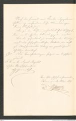 k.k. naturhistorisches Hofmuseum, Intendanzakten 1885-1896 (Hauer), Aktenzahl Z.352/1889, Seite 2